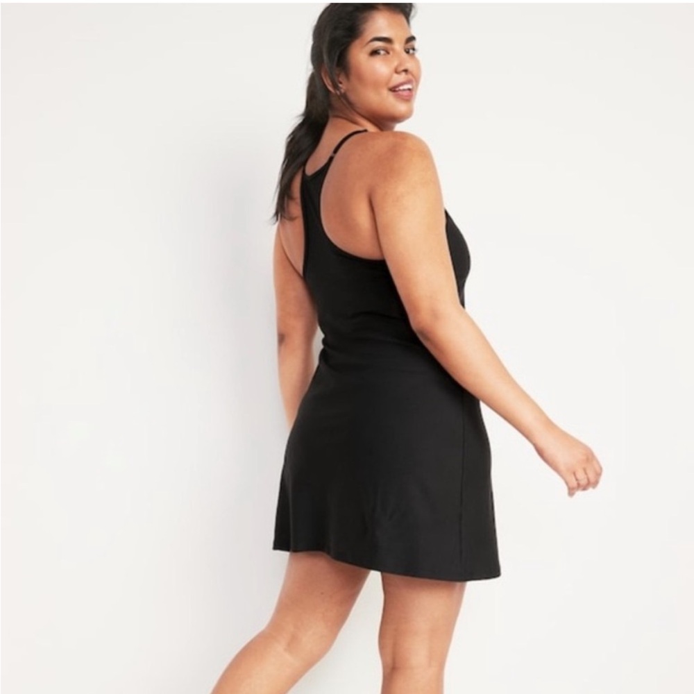 Old Navy PowerSoft Racerback Mini Swing Dress
